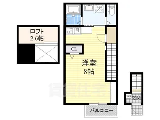 あんしん+衣摺08‐7002(南棟)【2階】の間取り