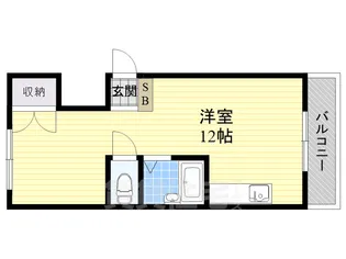 アバカス大和田【2階】の間取り