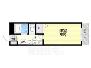 ビスタシオンSHIMADA【5階】の間取り