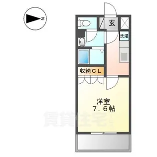 ロイヤルヒルズ【1階】の間取り