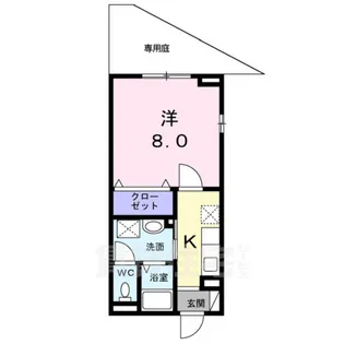ロゼ・クリスタ2【1階】の間取り