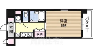 サンロード2新大阪【3階】の間取り