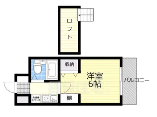 シティパレスやすらぎの道P-3【4階】の間取り