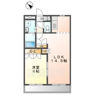 エル・アールK 2【2階】の間取り