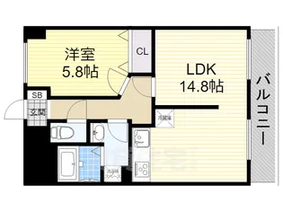 Prima (プリーマ)【7階】の間取り