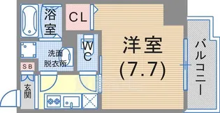 レジデンス神戸レガーロ【10階】の間取り