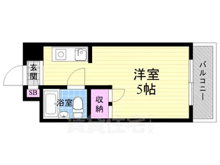 メゾン・ド・パルファン【4階】の間取り