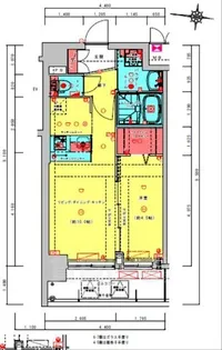 プレデコート西京極【6階】の間取り
