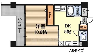 大拓ハイツ6【3階】の間取り