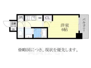 プレサンス丸の内アドブル【6階】の間取り