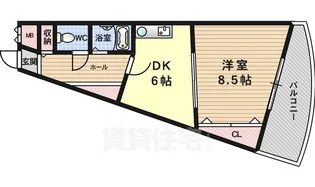 コンフォート【2階】の間取り