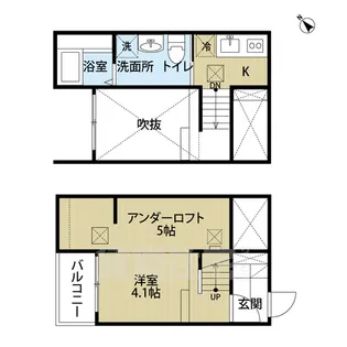 オー・ルージュ【2階】の間取り