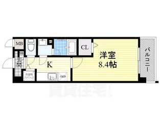 ベルマノワール【2階】の間取り