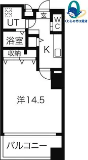 M・Mレジデンス(旧:MiCLA MAKANA)【7階】の間取り