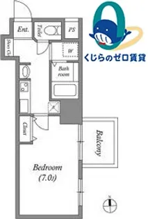 レジデンス名古屋千代田【8階】の間取り