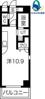 コート新栄【903号室】の間取り