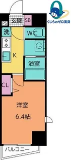 ラグゼナ上前津【3階】の間取り