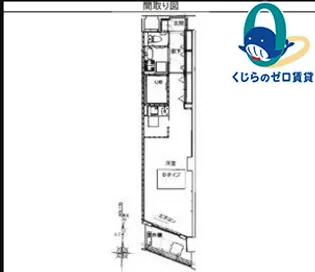 1Rの間取り画像