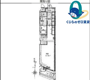 1Rの間取り画像