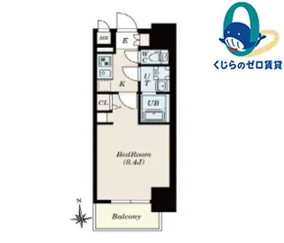 S-RESIDENCE尾頭橋beaute【4階】の間取り