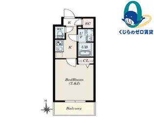 S-RESIDENCE尾頭橋beaute【12階】の間取り