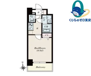 S-RESIDENCE尾頭橋beaute【12階】の間取り