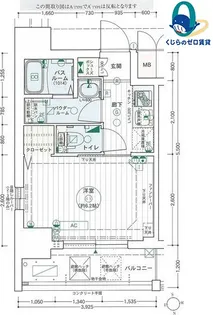 1Kの間取り画像