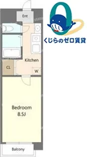 クレスト覚王山【3階】の間取り