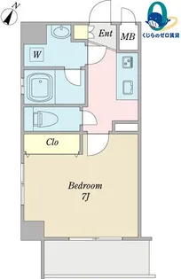 プロシード吹上【10階】の間取り