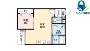 GRANDBLUE SHOHOⅠ【3階】の間取り