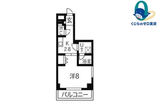 ベレーサ山王【501号室】の間取り