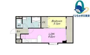 Casa Del Sol【1階】の間取り