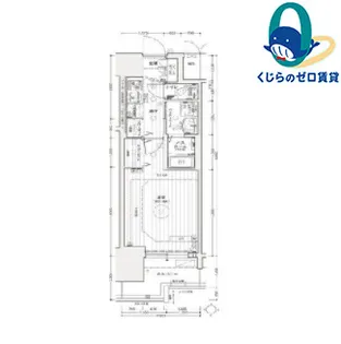 エステムコート名古屋ライブゲート ★キャンペーン中【13階】の間取り