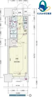 プレサンス丸の内リラティ【2階】の間取り
