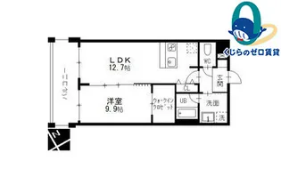 エルミタージュ新栄【6階】の間取り