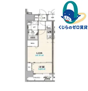 NorthGrande栄生【902号室】の間取り