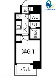 メイクス今池PRIME【11階】の間取り