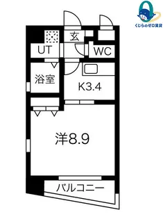 愛知県名古屋市千種区今池4丁目【マンション】の間取り
