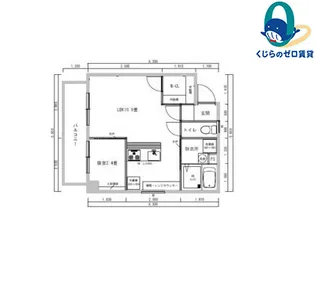 愛知県名古屋市中区富士見町【マンション】の間取り
