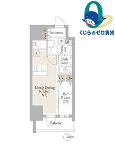愛知県名古屋市西区庄内通3丁目【マンション】の間取り
