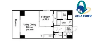 愛知県名古屋市中区栄5丁目【マンション】の間取り