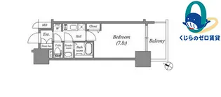 愛知県名古屋市中区新栄2丁目【マンション】の間取り