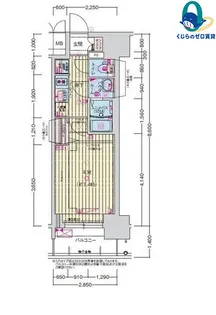 愛知県名古屋市千種区今池5丁目【マンション】の間取り