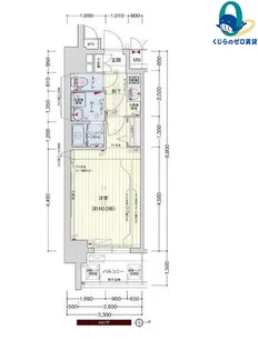 愛知県名古屋市中区富士見町【マンション】の間取り