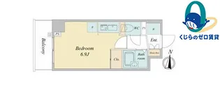 愛知県名古屋市瑞穂区惣作町1丁目【マンション】の間取り