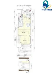愛知県名古屋市東区葵3丁目【マンション】の間取り