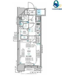 愛知県名古屋市中村区太閤通6丁目【マンション】の間取り