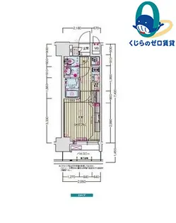 愛知県名古屋市西区菊井2丁目【マンション】の間取り