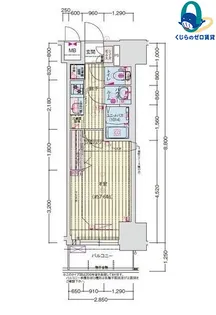 愛知県名古屋市中区上前津1丁目【マンション】の間取り
