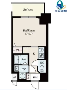 愛知県名古屋市西区上名古屋2丁目【マンション】の間取り